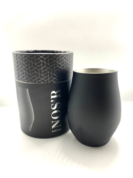 NOS’R Insulating Nosing Glass Matte Black