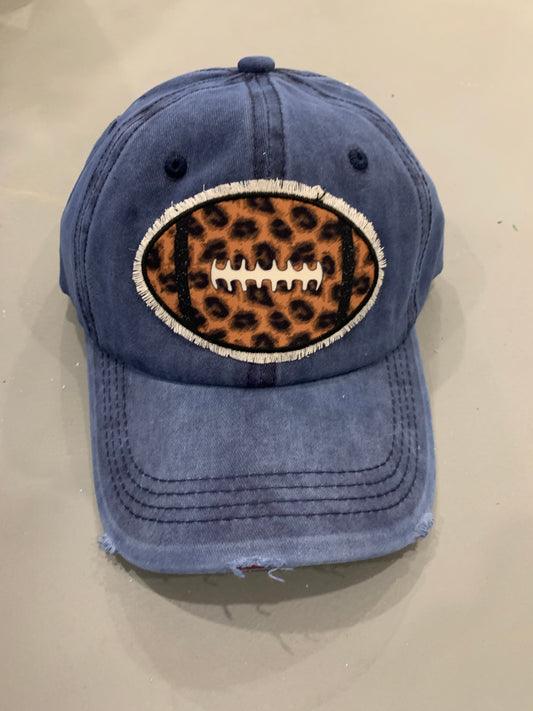 Leopard Football Hat