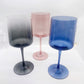 Iridescent Mid-Century Wine Glass