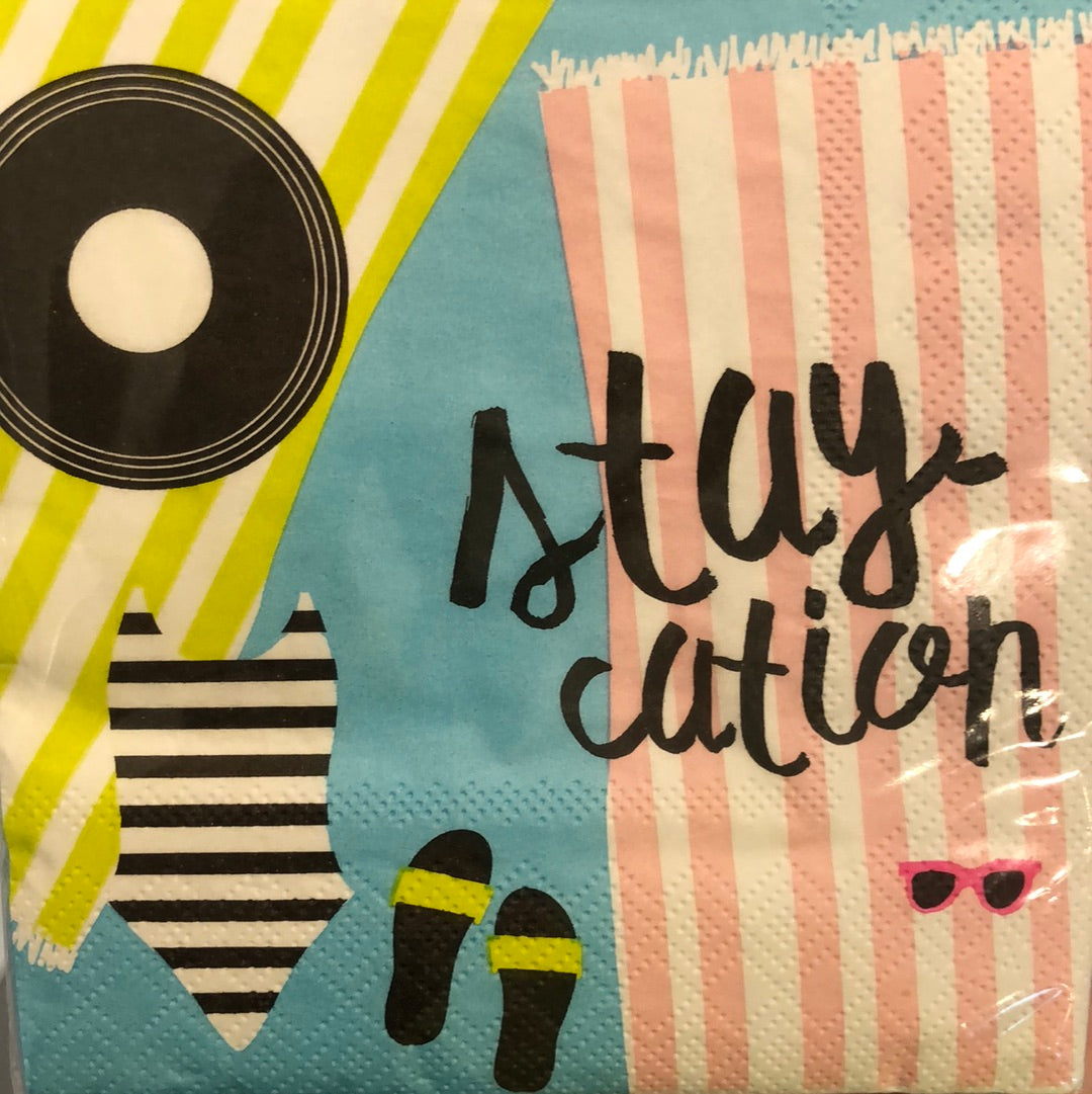 Staycation Napkins