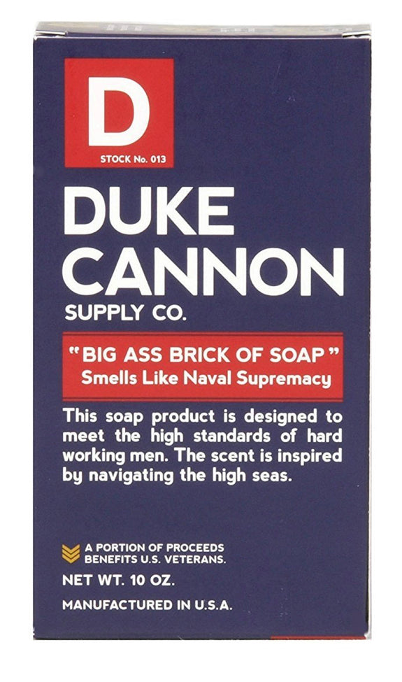 Big Ass Brick of Soap: Smells Like Naval Supremacy