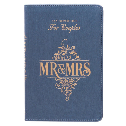 Mr. and Mrs. Leather Gift Book