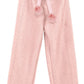 Light Pink Quilted Lounge Pants