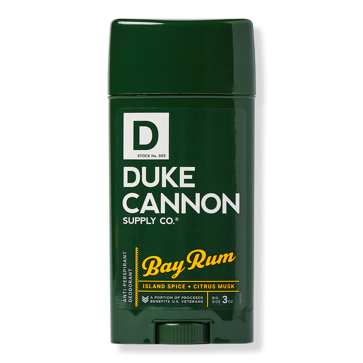 Duke Cannon Antiperspirant Deodorant - Bay Rum
